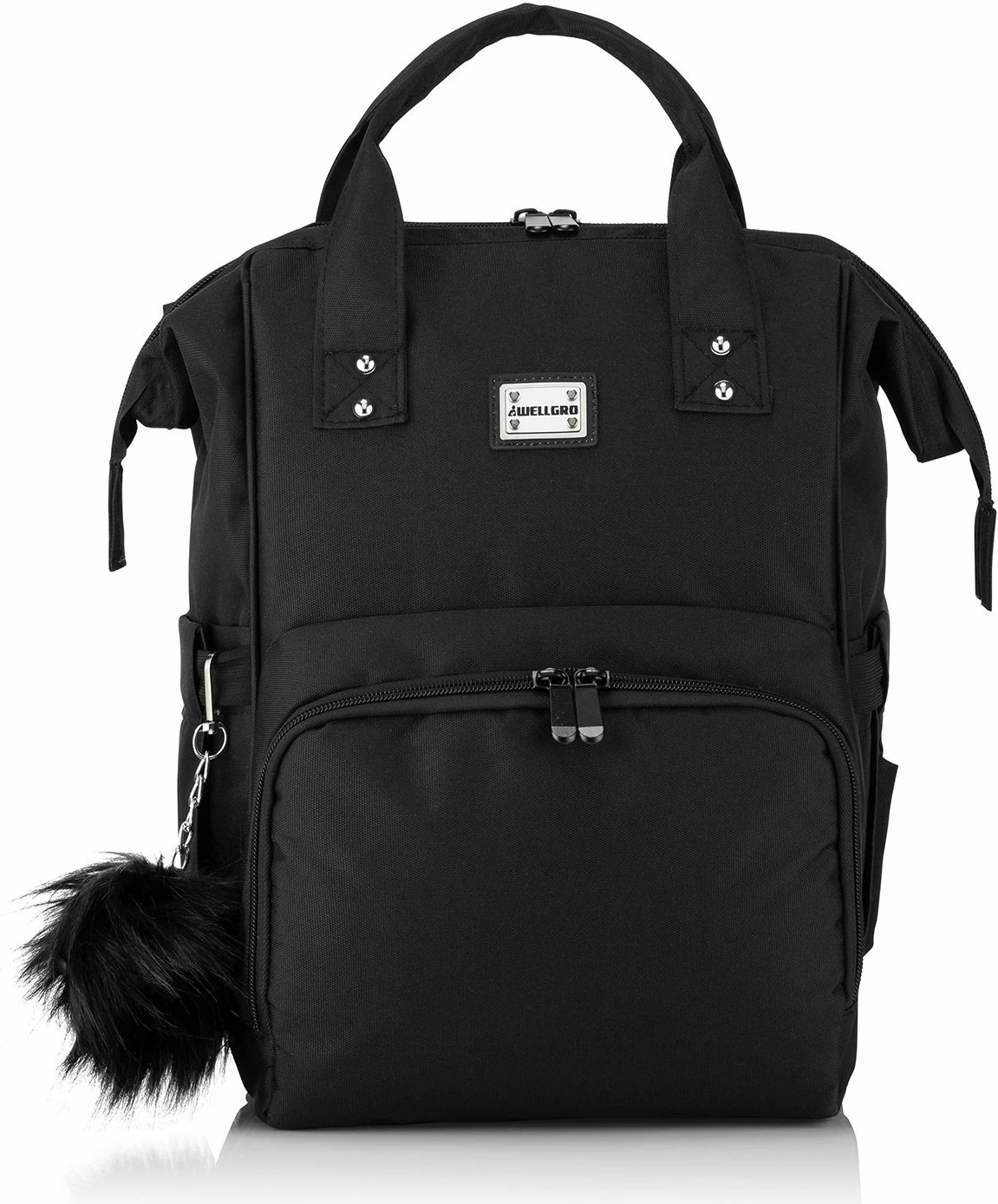 Çantë për pelena Evila Originals, e zezë