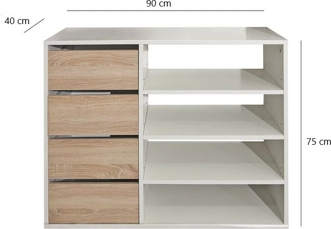 Dollap për këpucë Line 4S