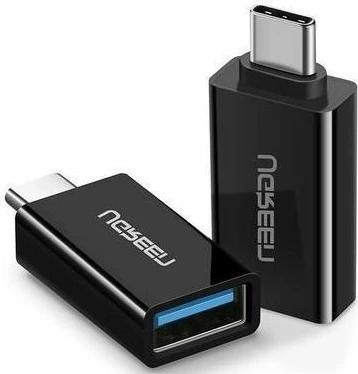Adapter UGREEN 20808 USB-C 3.1 (M) në USB 3.0 (F), i zi, polybag