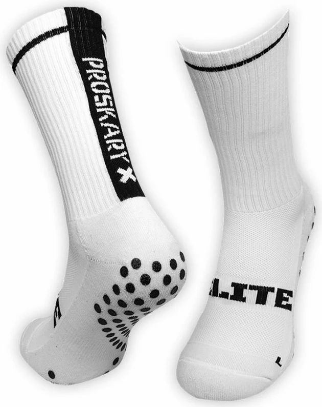 Çorape për meshkuj Proskary Elite, të bardha