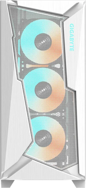 Kasë GIGABYTE C301GW USB 3.1 Gen2 Type-C, E-ATX, tempered glass, ARGB, e bardhë