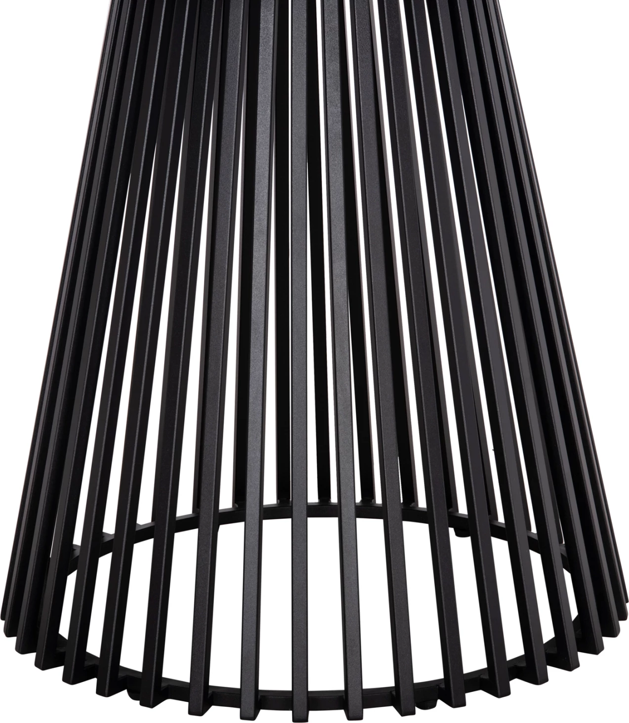 Tavolinë e rrumbullakët ngrënieje MEMNON, sipërfaqe qeramike, bazë metalike e zezë, Φ120x76cm