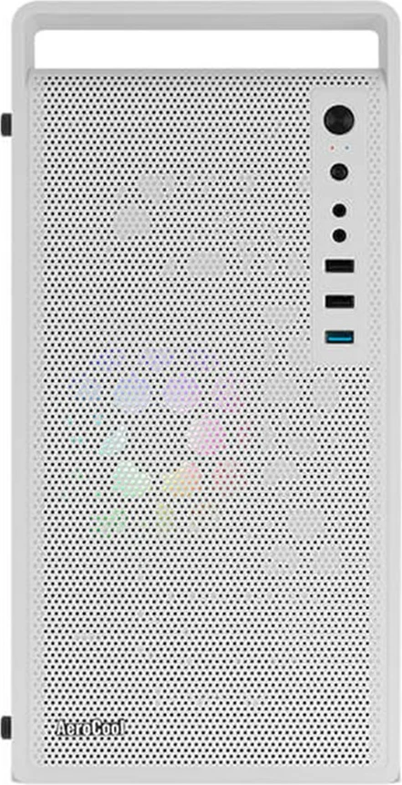 Kasë Aerocool PGS CS-109-G-WT-v1 FRGB, e bardhë 
