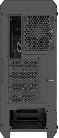 Kasë Natec Genesis Irid 505F, Midi Tower, ATX/Micro ATX/Mini ITX, 5 ventilatorë, Dritare xhami, E zezë