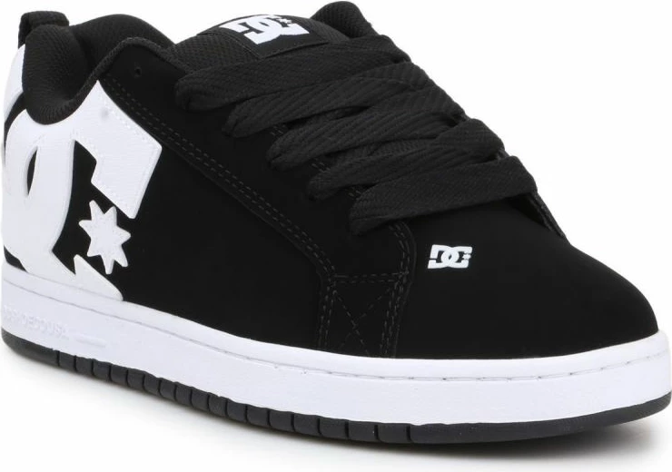 Këpucë për meshkuj DC Court Graffik, të zeza