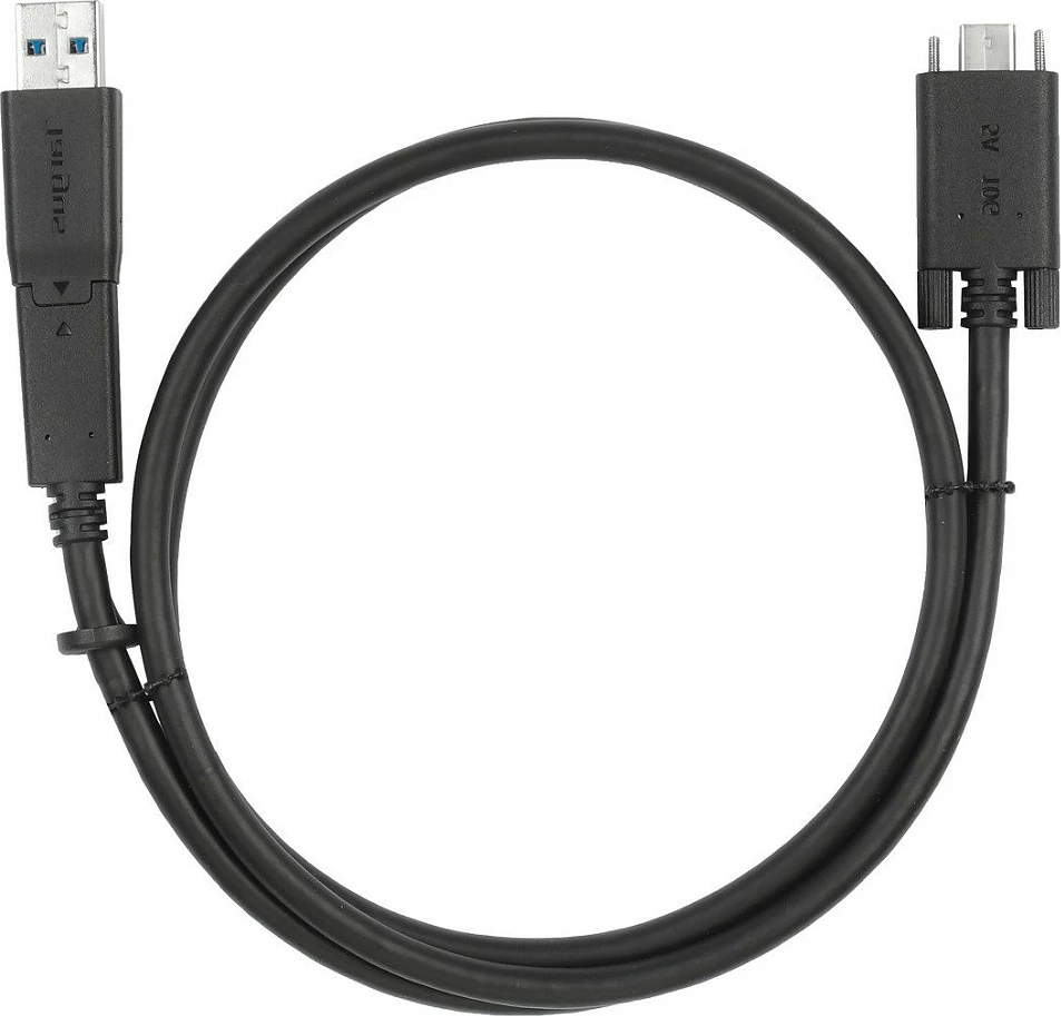 Kabllo USB-C në USB-C Targus 1m me adapter USB-A, e zezë