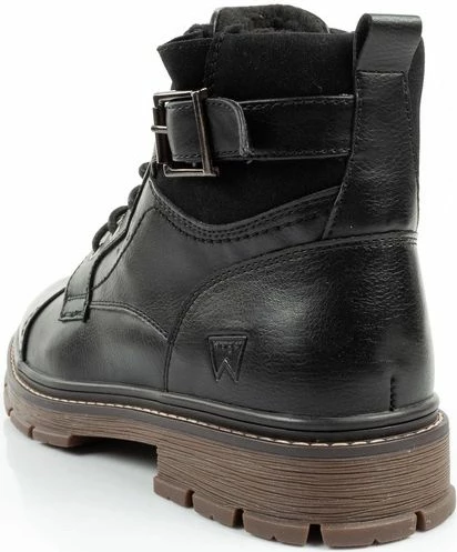 Çizme meshkuj Wrangler, të zeza