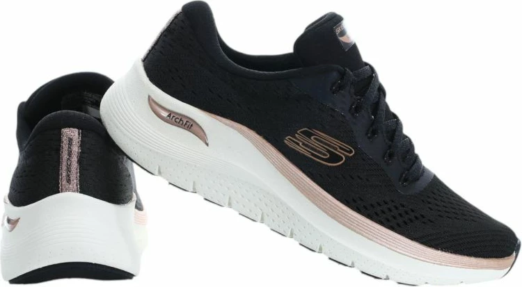 Atlete Skechers femra, të zeza