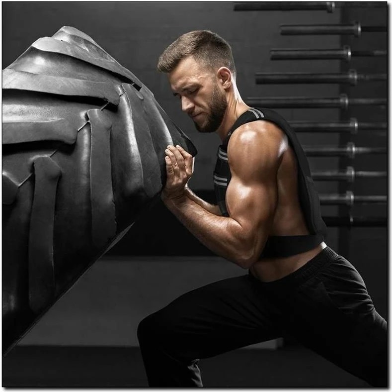 Jelek me peshë HMS, uniseks, i zi