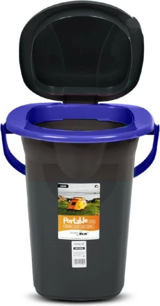 Tualet portativ GreenBlue GB320BB, i zi/blu