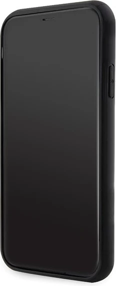 Mbështjellës Karl Lagerfeld KLHCN61G2CPS për iPhone 11/XR 6.1", Glitter Choupette Patch, Argjendtë