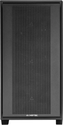 Kasë CHIEFTEC Night Hunter GS-03B-BLK-OP ATX USB-C tempered glass, e zezë