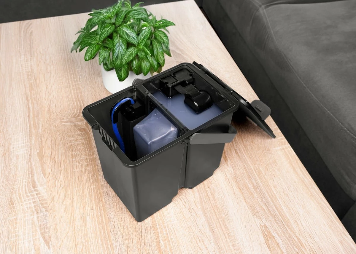 Robot fshesë-mop 2-në-1 Concept VR4050, 5000 Pa, bateri 270 min, rezervuar 300 ml, laser 3D, i bardhë