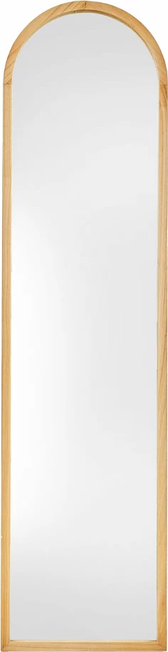 Pasqyrë qëndruese Scandi, dru natyral, 45x175cm