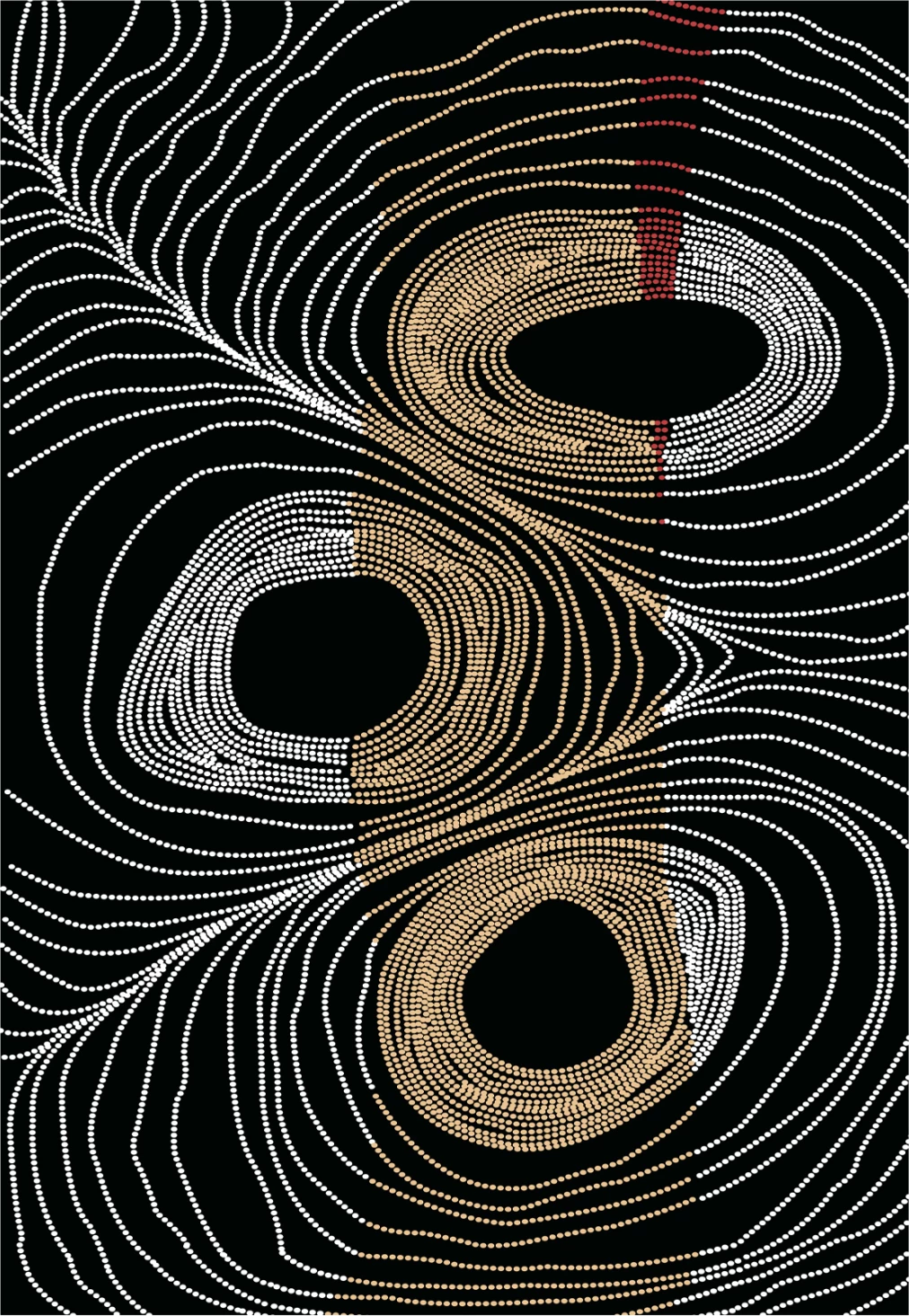 Tepih për dhomë ndeje JOSIANE me thekë, ngjyrë zezë-ari-gri, 120x170 cm, FH7677.27