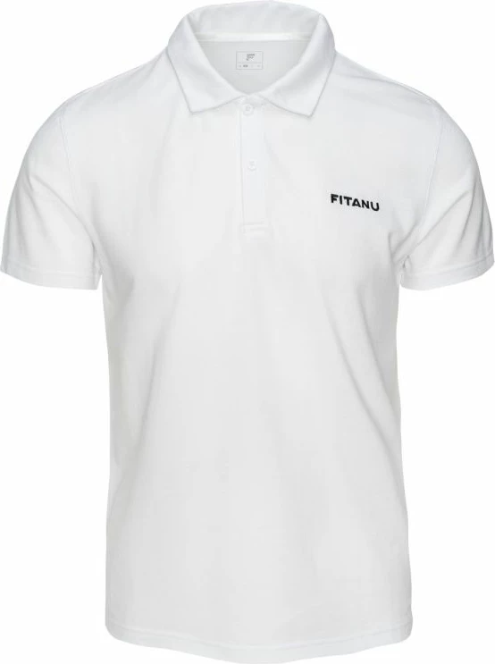 Maicë polo për meshkuj Fitanu, e bardhë