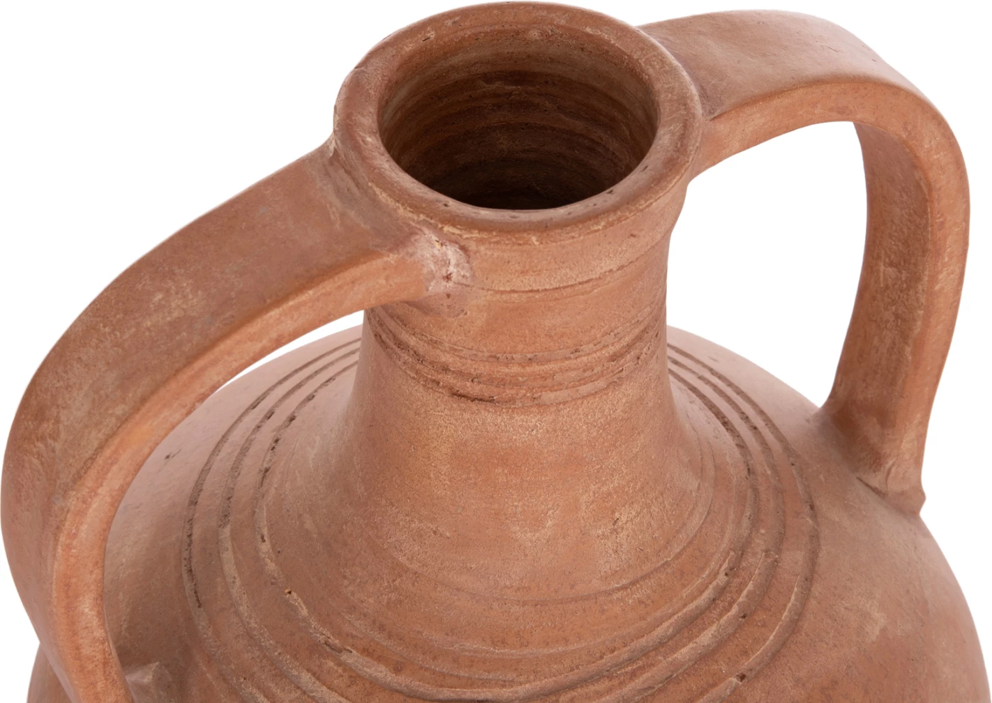 Vazo dekorative (amfora), terrakotë natyrale, FEAX FH4676.08L, 35x35x58cm