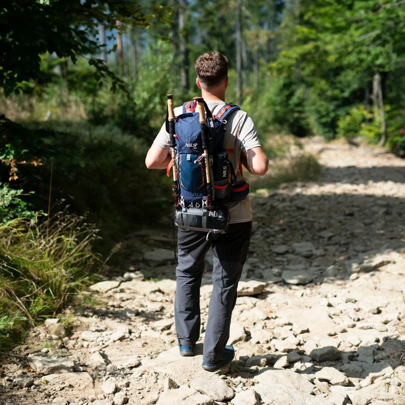 Çantë shpine turistike Nils Extreme NC1993 Northlake, navy blue 30+10L