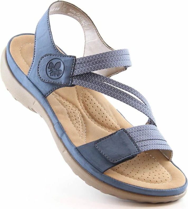Sandale për femra Rieker, blu