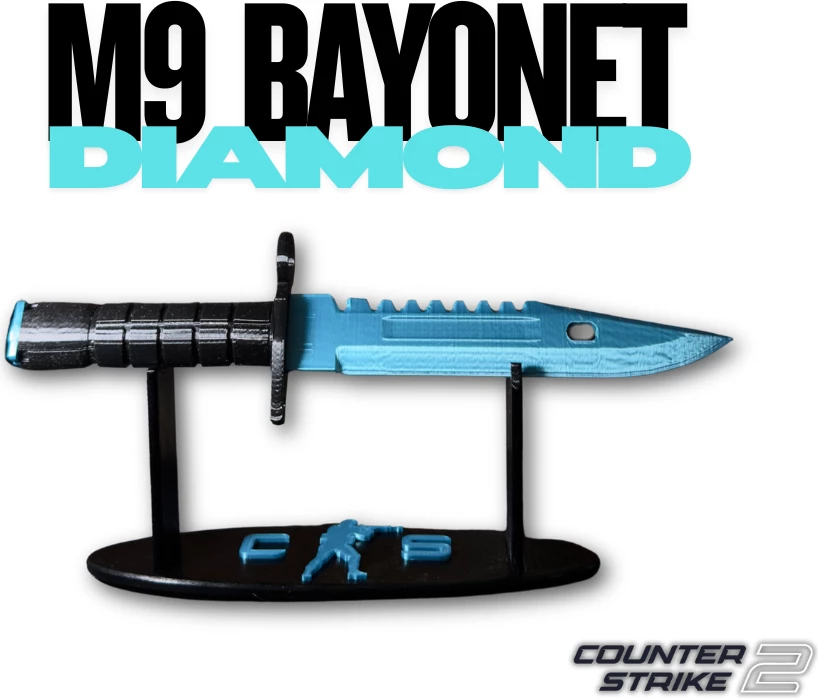 Thikë CS2/CS:GO - M9 Bayonet Diamond