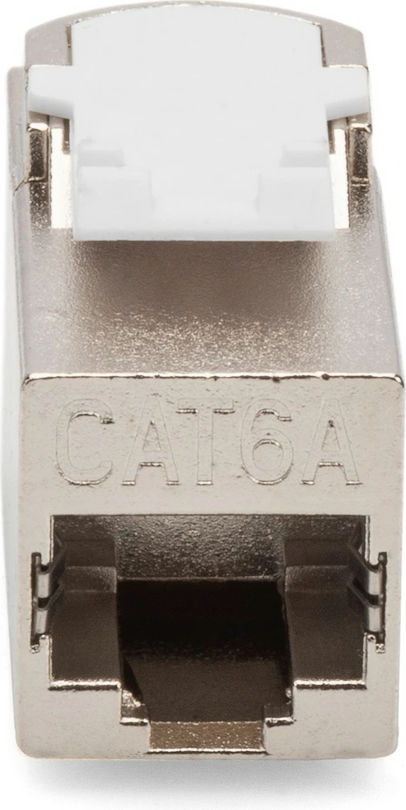Adapter rrjeti Digitus Keystone RJ45 CAT6A, metalik