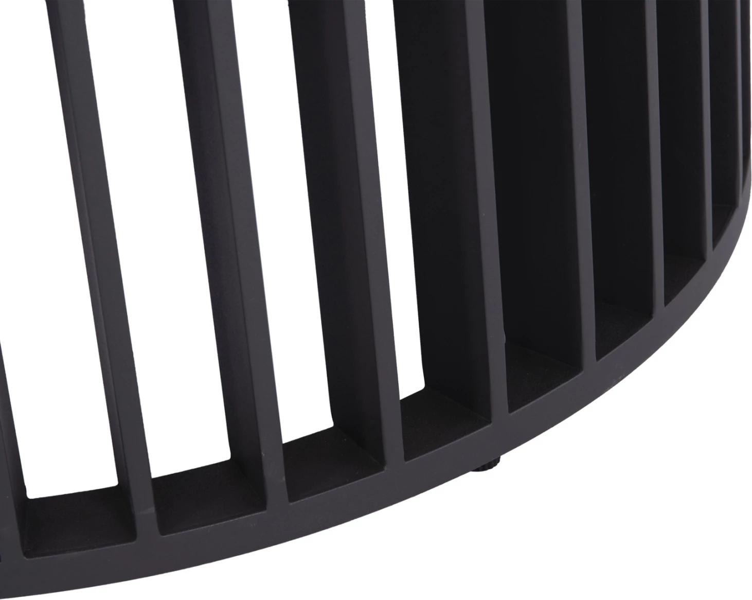 Tavolinë e rrumbullakët për jashtë, alumini anthracite, sipërfaqe gur sinterizuar, pamje mermeri gri, Φ140cm, ETERNITY CD6177