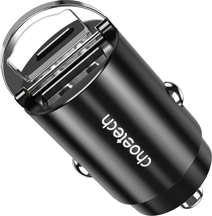 Karikues veture Choetech TC0006, 1x USB-A, 1x USB-C, 30W, i zi