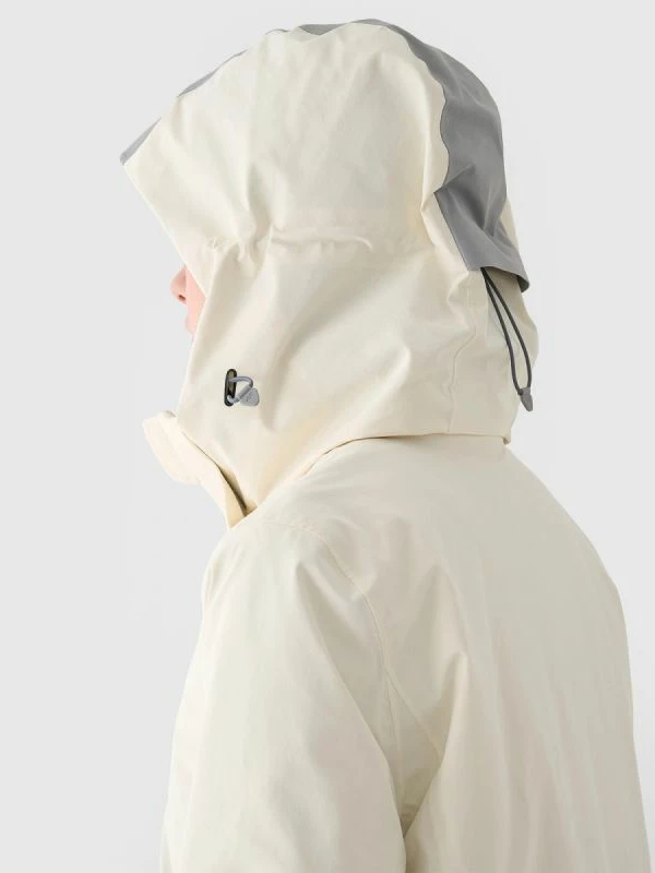 Jakne skijimi për femra 4F, e bardhë