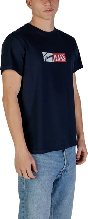 Maicë për meshkuj Tommy Hilfiger Jeans, e kaltër