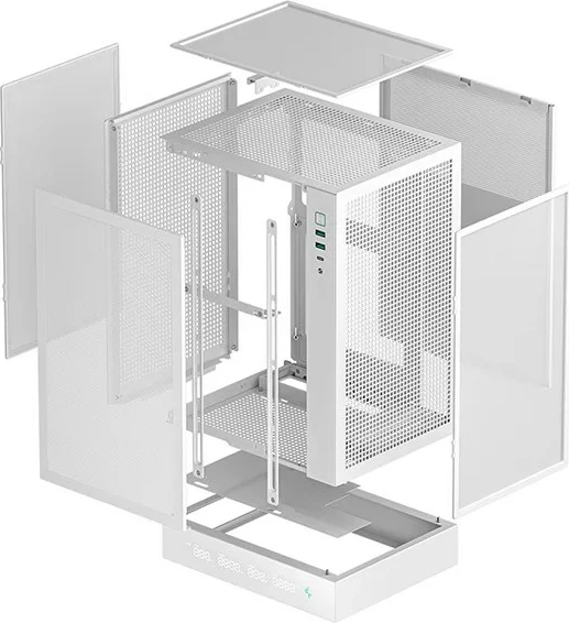Kasë DEEPCOOL R-CH170-WHNPI0D-G-1, Tower, e bardhë