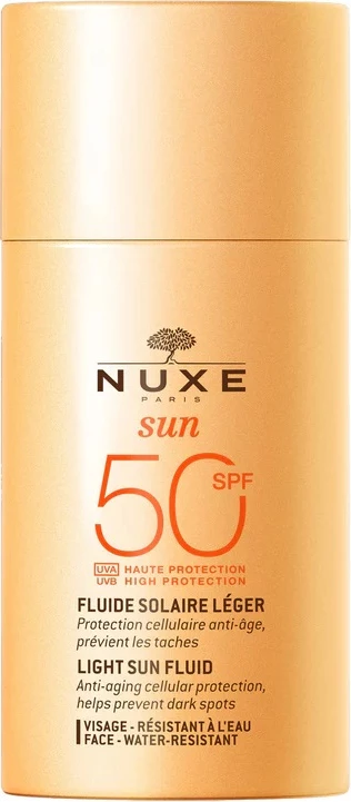 Krem për fytyrë me SPF Nuxe Sun Lekki Face Cream SPF50 për femra, 50ml