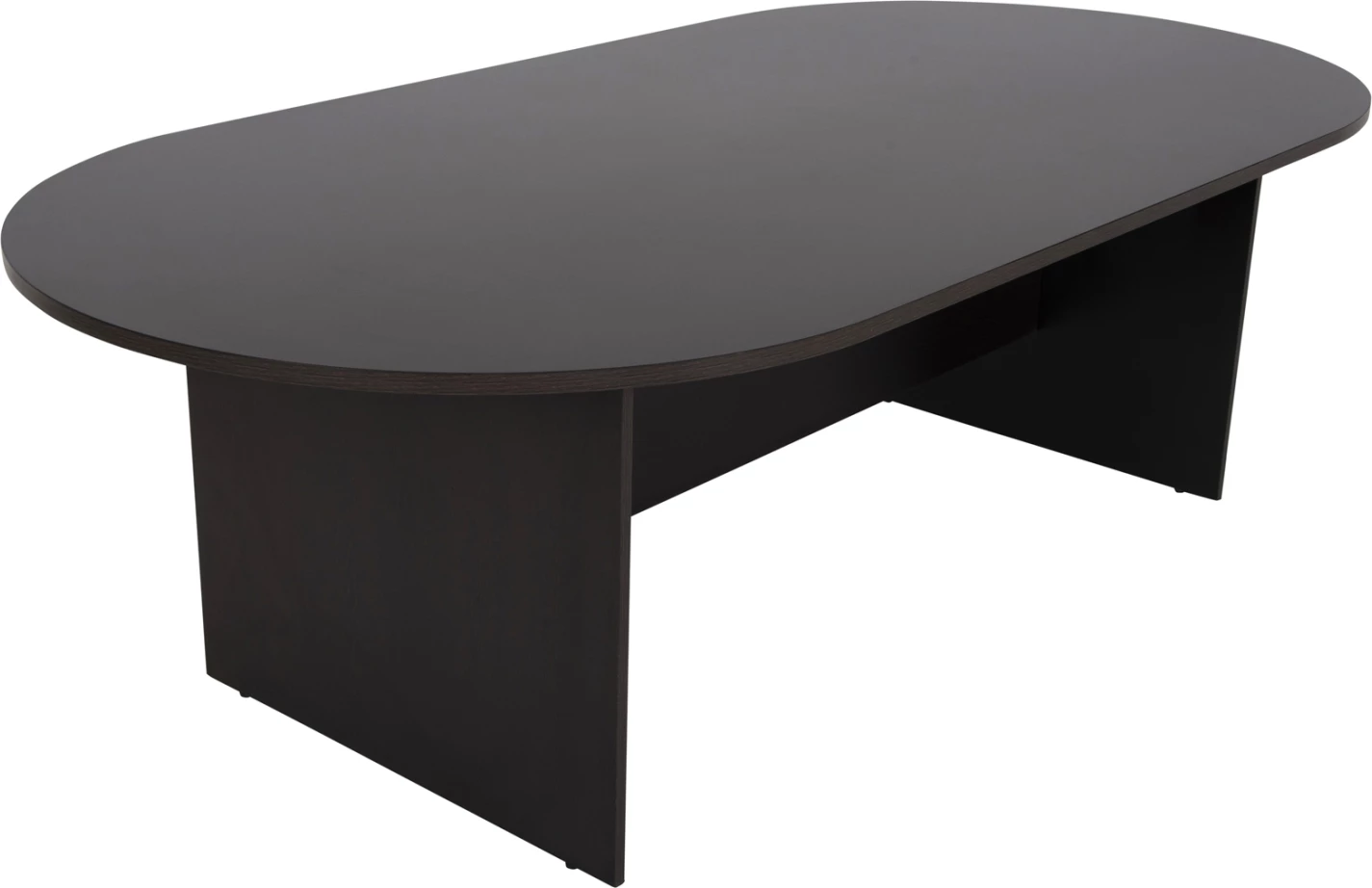 Tavolinë ovale për konferenca SIENNA FH2134.02 melaminë në ngjyrë wenge 240x120x75H cm