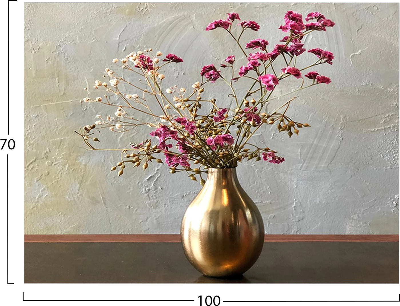 Pikturë muri GOBI FH4773, kanavacë e printuar, 100x3x70cm