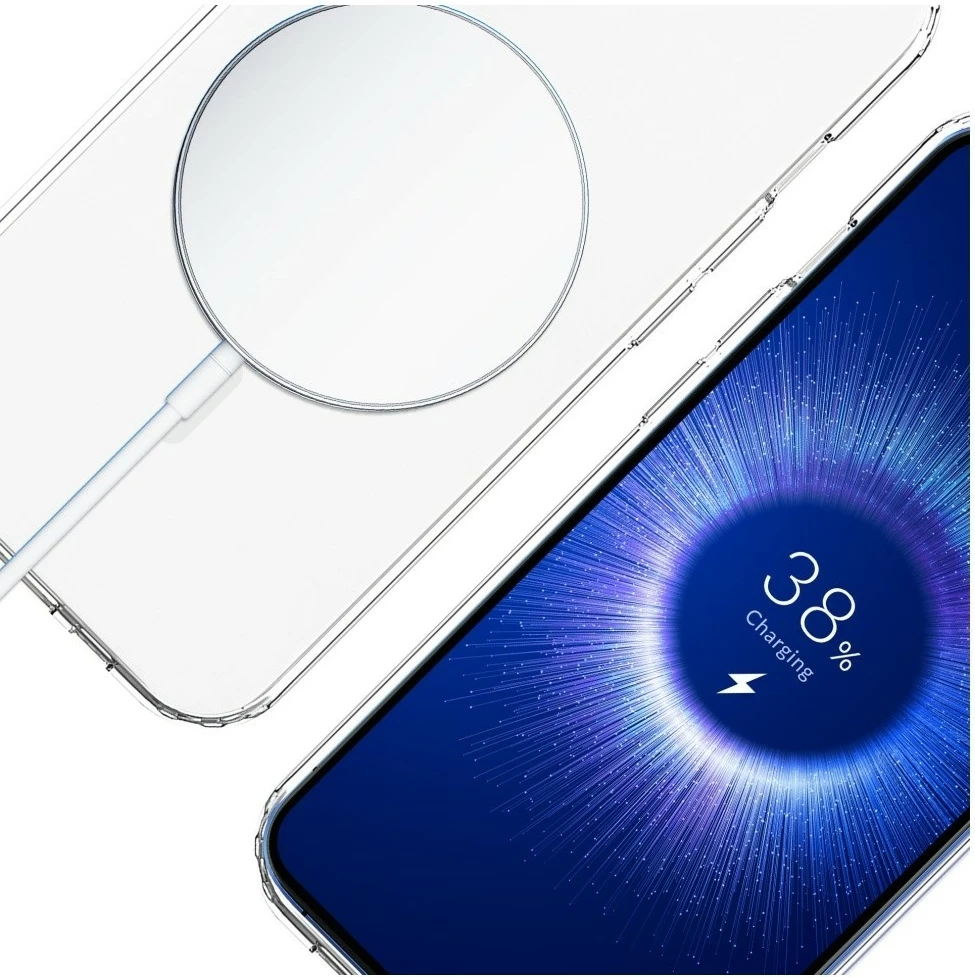 Mbështjellës 3MK Armor MagCase për iPhone 16 Pro Max, MagSafe, Transparent