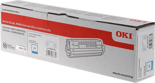 Toner OKI 46443103 XL 10000 faqe Cyan