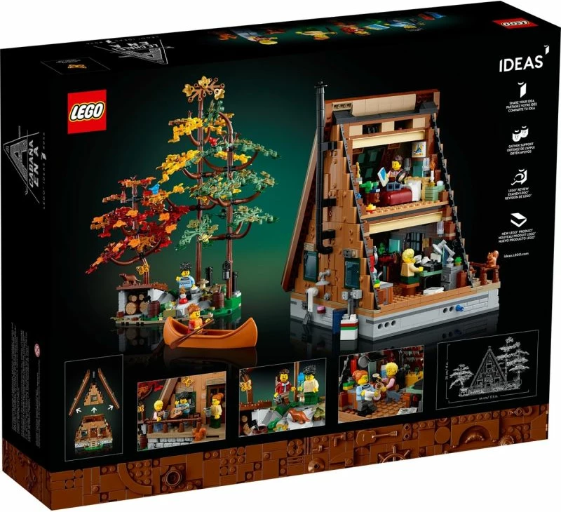 Set ndërtimi Lego për të rritur, A-Frame Hut