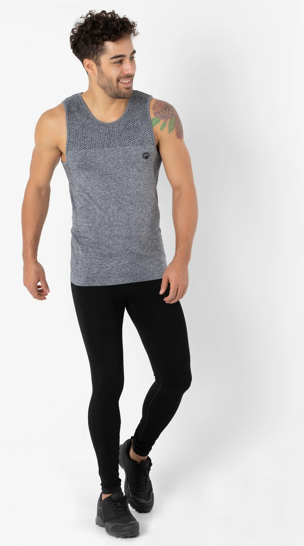 Maicë sportive për meshkuj, Jumeon, 002-000433002, e zezë