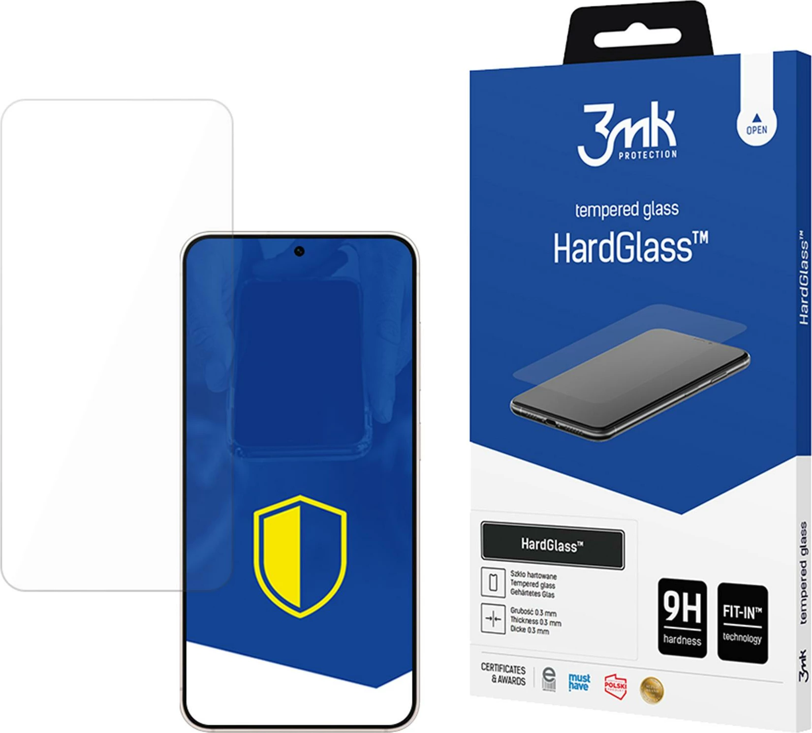 Xham i fortë mbrojtës 3mk HardGlass për Samsung Galaxy S25 Edge