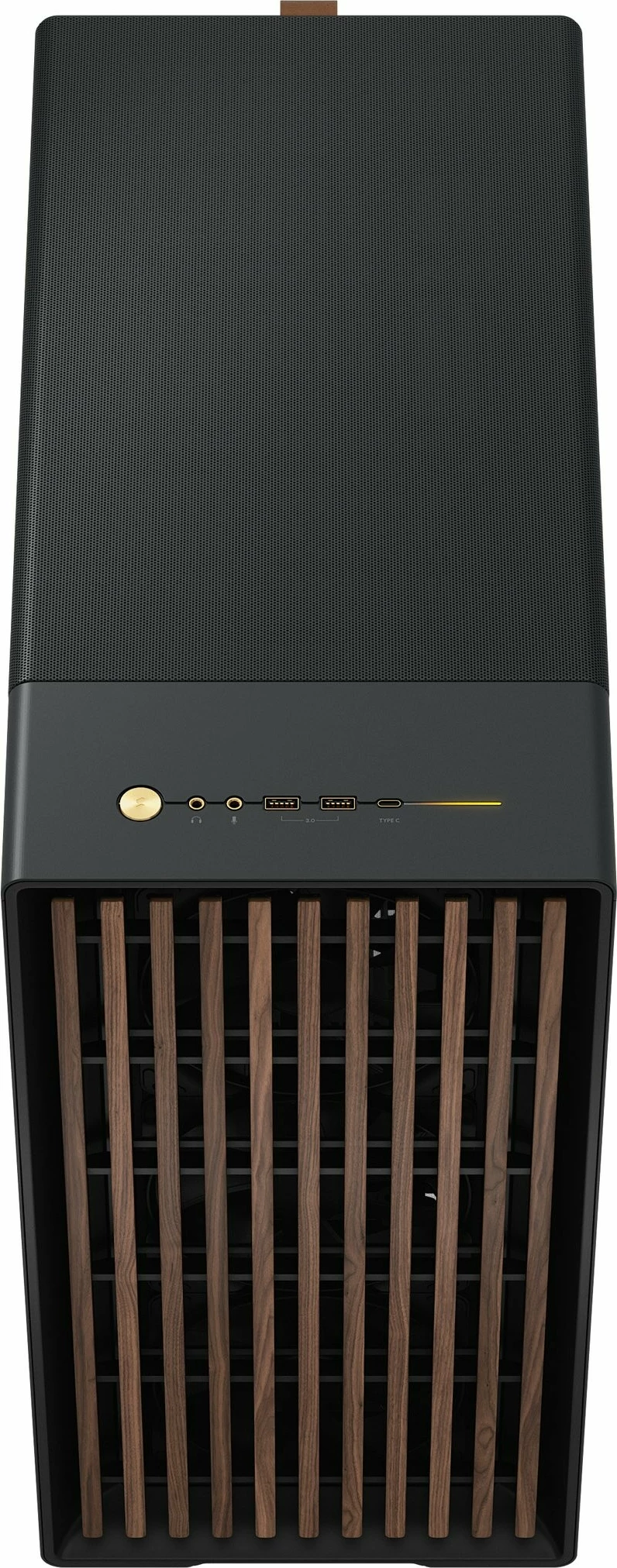 Kasë Fractal Design FD-C-NOR1X-02, Midi Tower, ATX, EATX, micro ATX, Micro-ITX, e zezë, qymyr