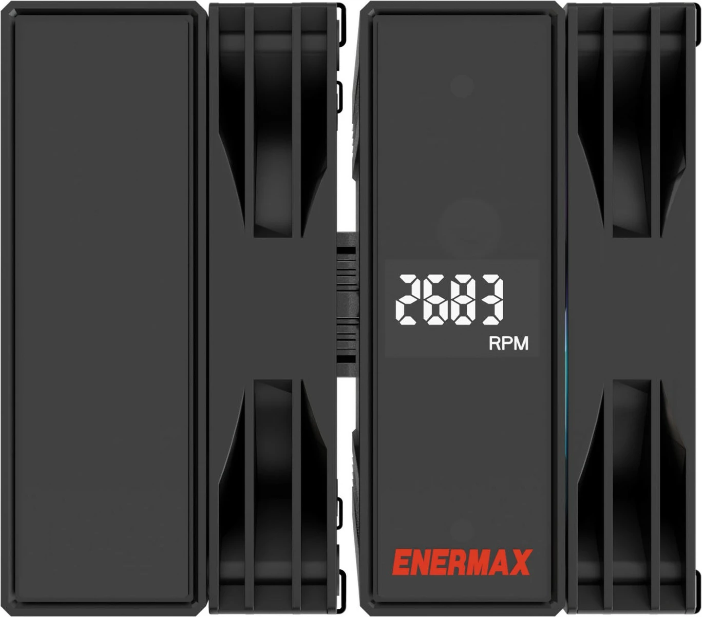 Kasë ftohëse Enermax ETS-T60D ARGB, 6 tuba, 12cm, e zezë