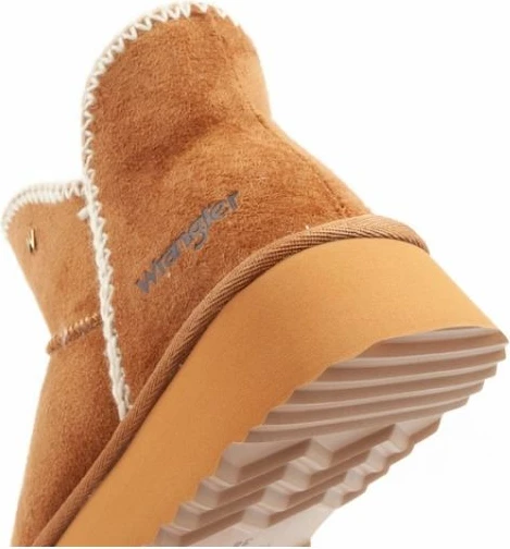 Çizme të shkurta për femra Wrangler, kafe