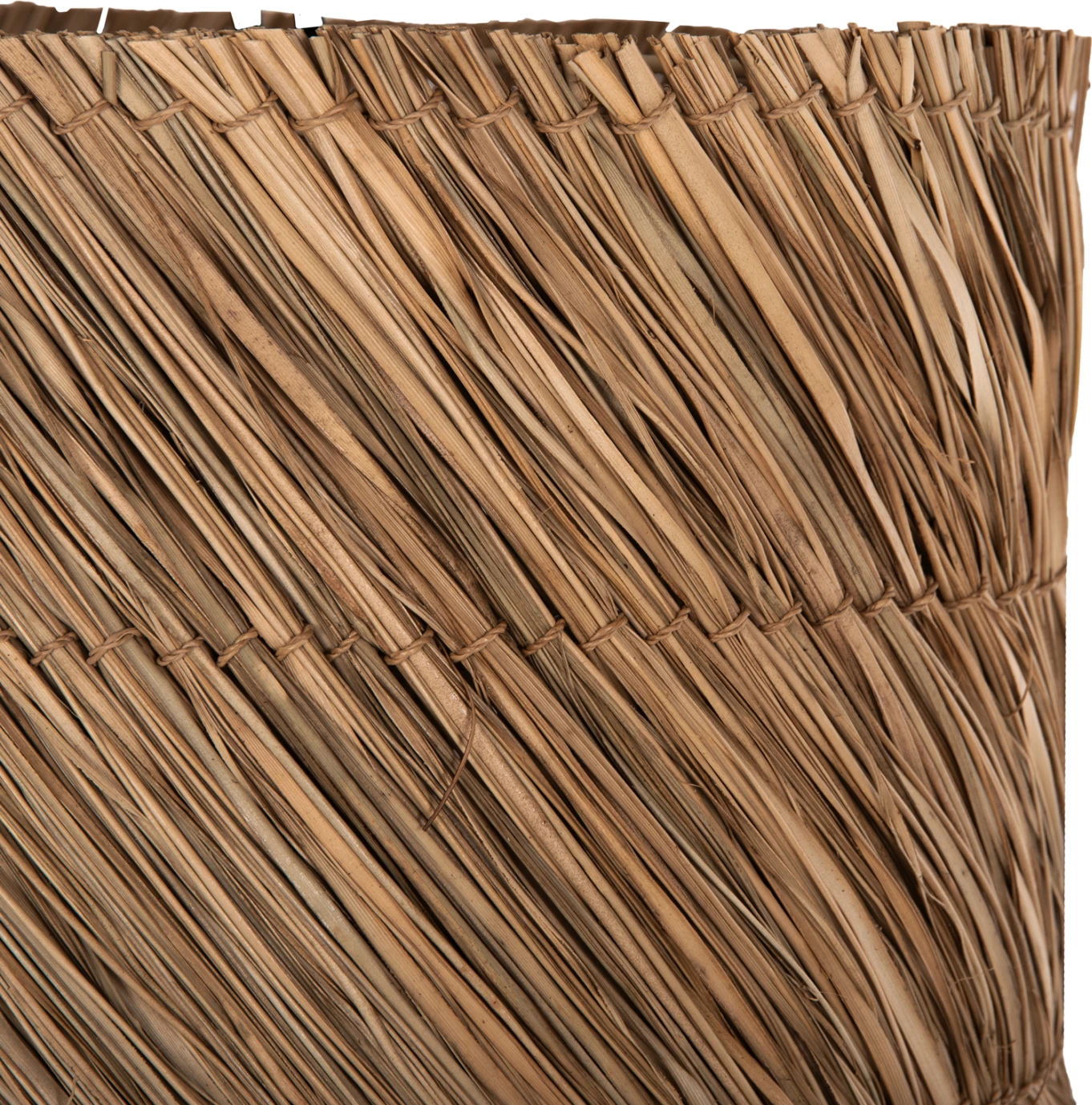 Llambë varëse tavani FH7821 prej barishte deti, ngjyrë natyrale, Φ32x45-140H cm