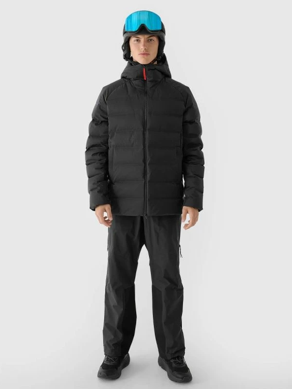 Jakne dimri për meshkuj 4f, e zezë