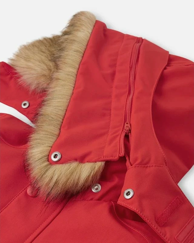 Kominoshe dimri Reima për fëmijë, të kuqe