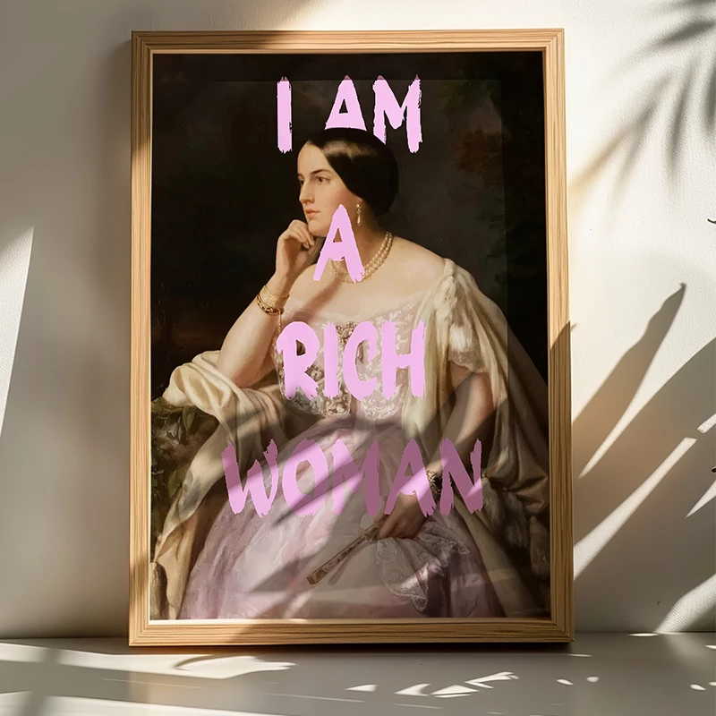 Pikturë muri Richy me kornizë, print digjital, shumëngjyrëshe, 50x2x70cm