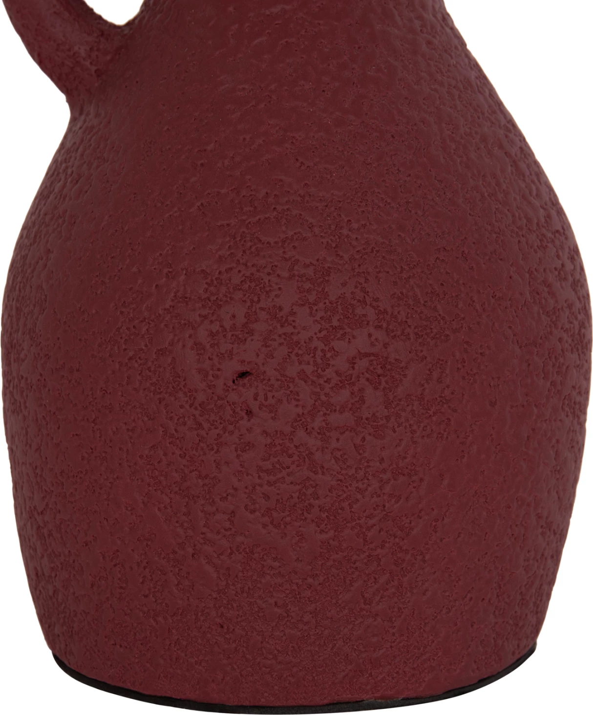 Vazo dekorative tavoline, terrakotë, ngjyrë e kuqe e errët, DECANT FH4667.06L, 14x21cm