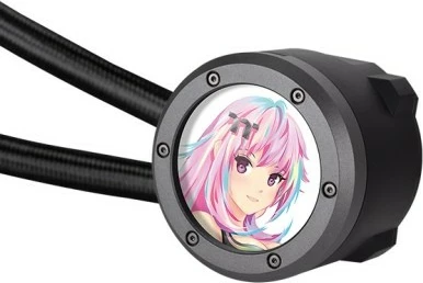 Kasë ftohje me ujë Thermaltake TH280 V2 Ultra EX ARGB LCD, 2x14cm, me ekran LCD