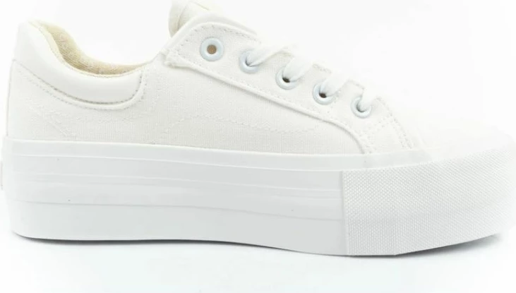 Këpucë femra Lee Cooper, të bardha