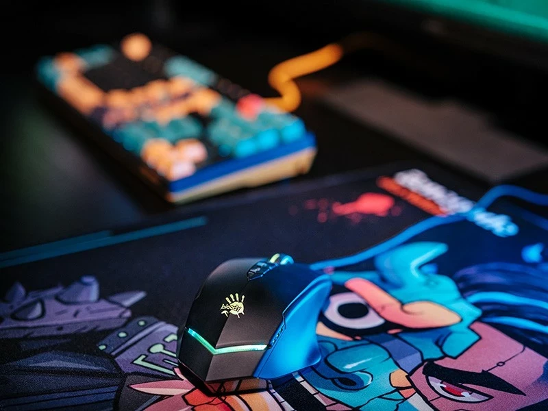 Mauspad A4-Tech Bloody BP45 RENEGADE, 450x400x5 mm, Midnight