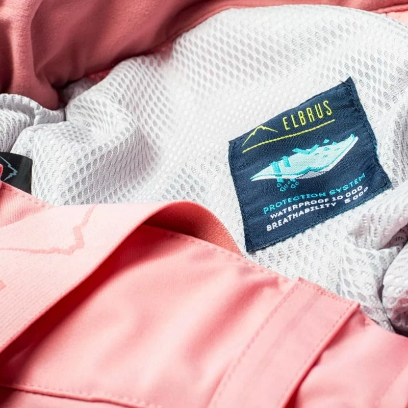 Pantallona ski për femra Elbrus, të kuqe